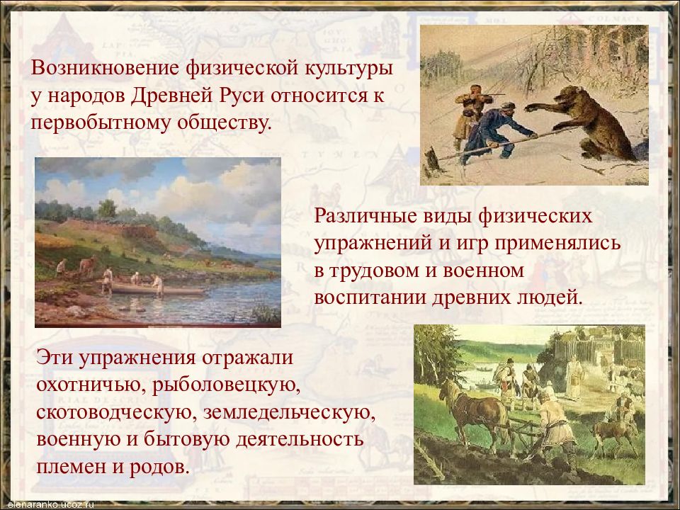 Возникнуть физический. Физическая культура древней Руси. Физическая культура у народов древней Руси. Физическая культура у народов древней Руси доклад. Зарождение физической культуры.