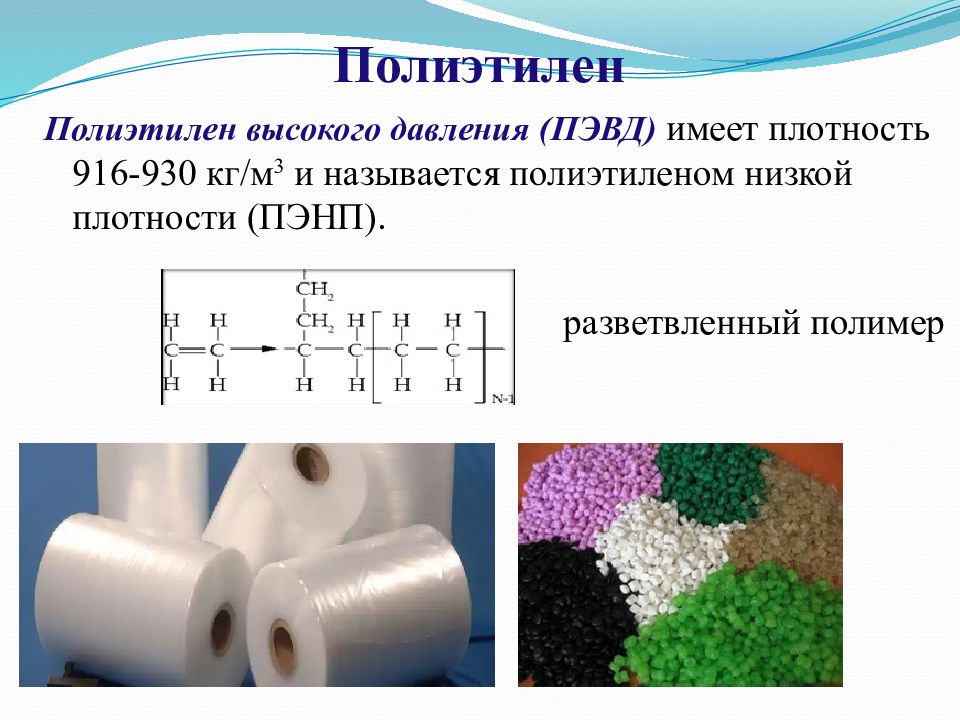 Полиэтилен презентация 10 класс