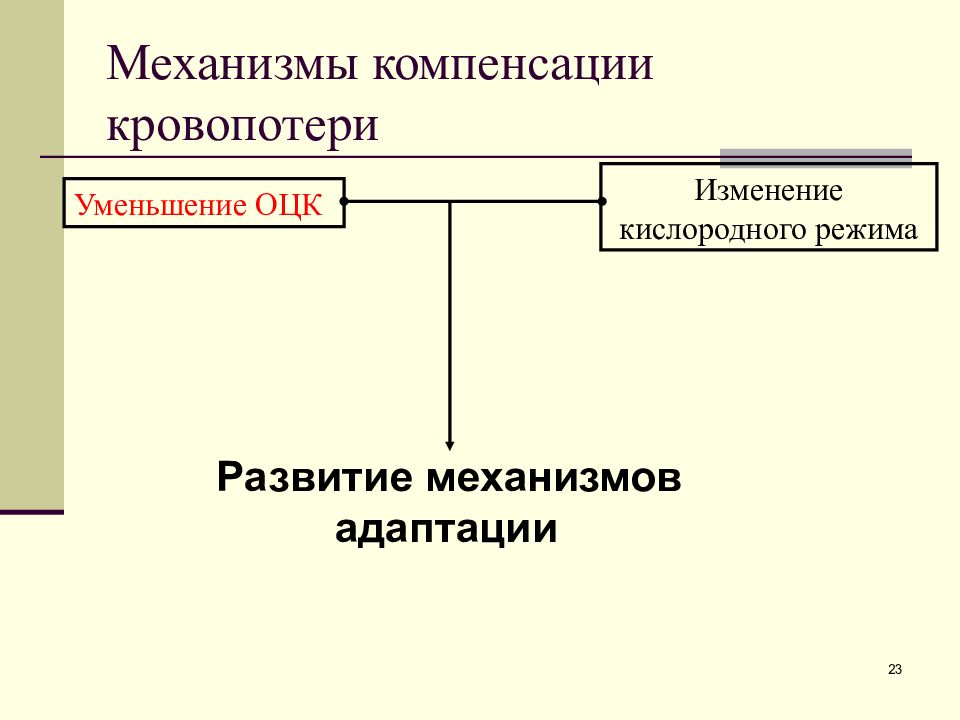 Механизм компенсации. Механизмы компенсации кровотечения. Механизмы компенсации кровопотери. Механизмы адаптации кровопотери. Механизмы компенсации кровопотер.