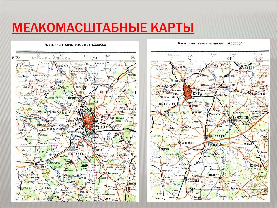 Крупномасштабная топографическая карта