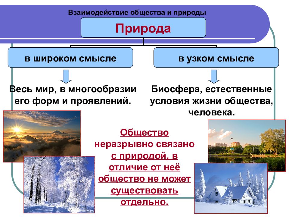 Презентация по теме взаимодействие общества и природы