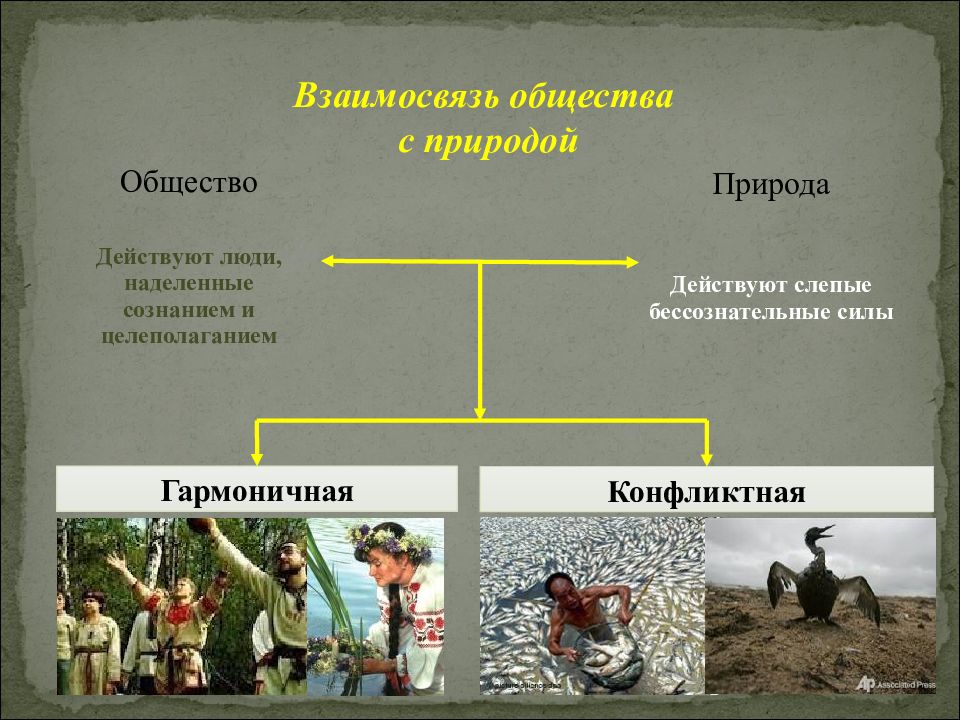 Обществом действовавшим. Гармоничная и конфликтная взаимосвязь общества и природы. Конфликтная взаимосвязь с природой. Понятие общества взаимосвязь общества и природы. Конфликтная взаимосвязь человека и природы.