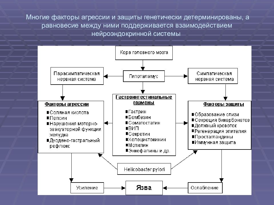 Факторы агрессии