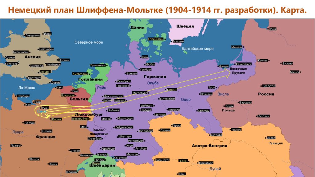 Военные планы германии