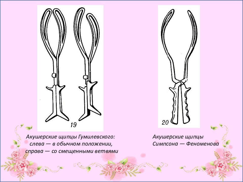 Презентация на тему акушерские щипцы