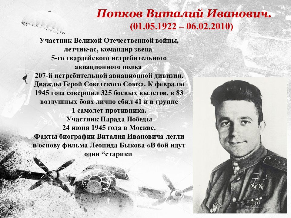 Значение слова летчик. Виталий Попков (1922-2010). Попков летчик дважды герой советского Союза. Виталий Иванович Попков лётчик-АС. Попков Виталий Иванович ВОВ летчик.