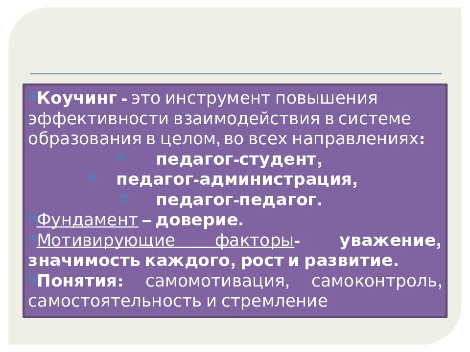 Технология коучинг в образовании презентация