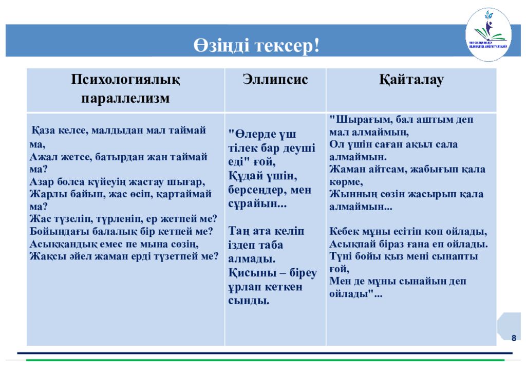 Нұр-Сұлтан қ. «Білім беруді жаңғырту орталығы» www.astana-modern.kz Қазақ