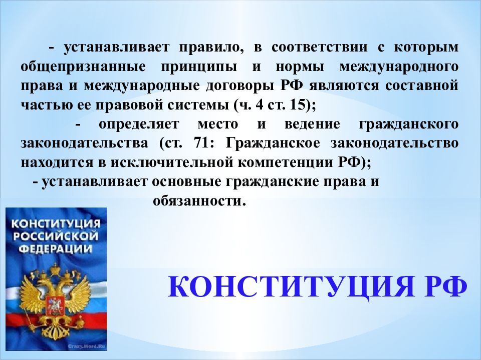 Международные нормы и права человека в ссср презентация