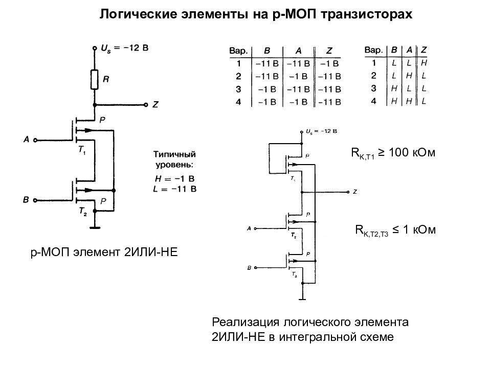 И не кмоп схема