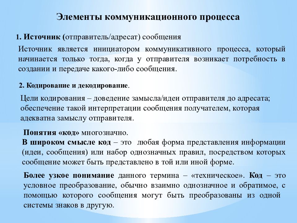 Характеристика коммуникационного процесса. Элементы коммуникационного процесса отправитель. Источник (отправитель сообщения, инициатор коммуникации). Адресат, как элемент коммуникационного процесса, — это:. Отправитель сообщения в коммуникационном процессе.