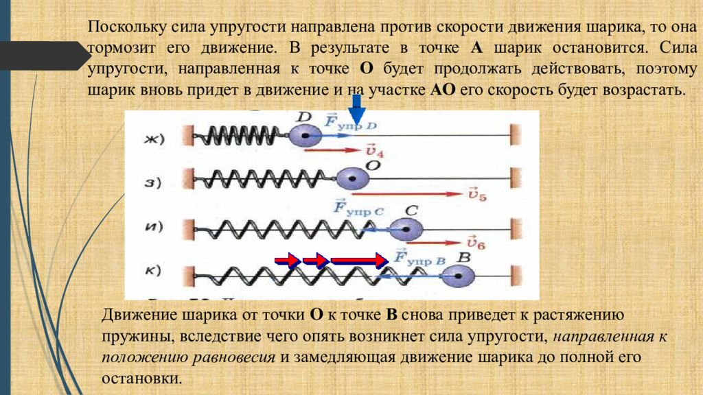 Колебательное движение тест