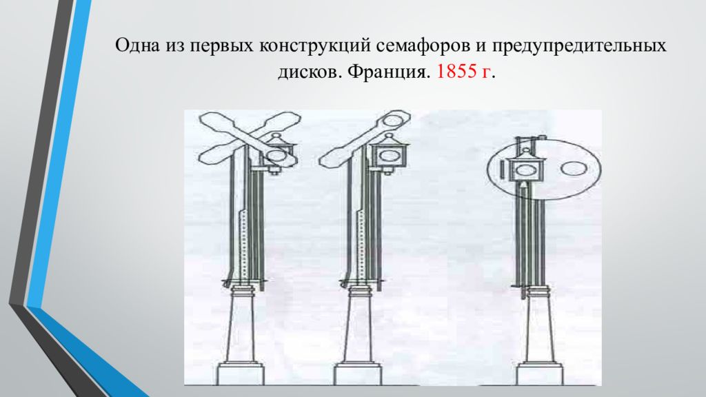 Первая конструкция. Привод семафора. Гидравлические семафоры древняя Греция. Конструкции к1. Первые семафоры на железной дороге 1855 год.