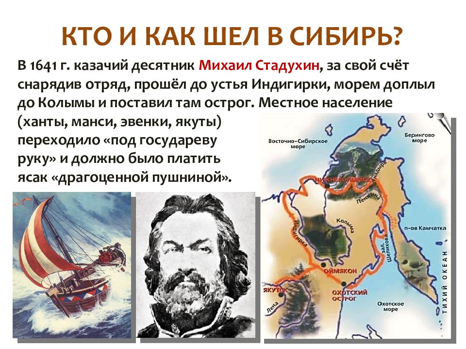 Русские путешественники и первопроходцы 17 века презентация 7 класс кратко