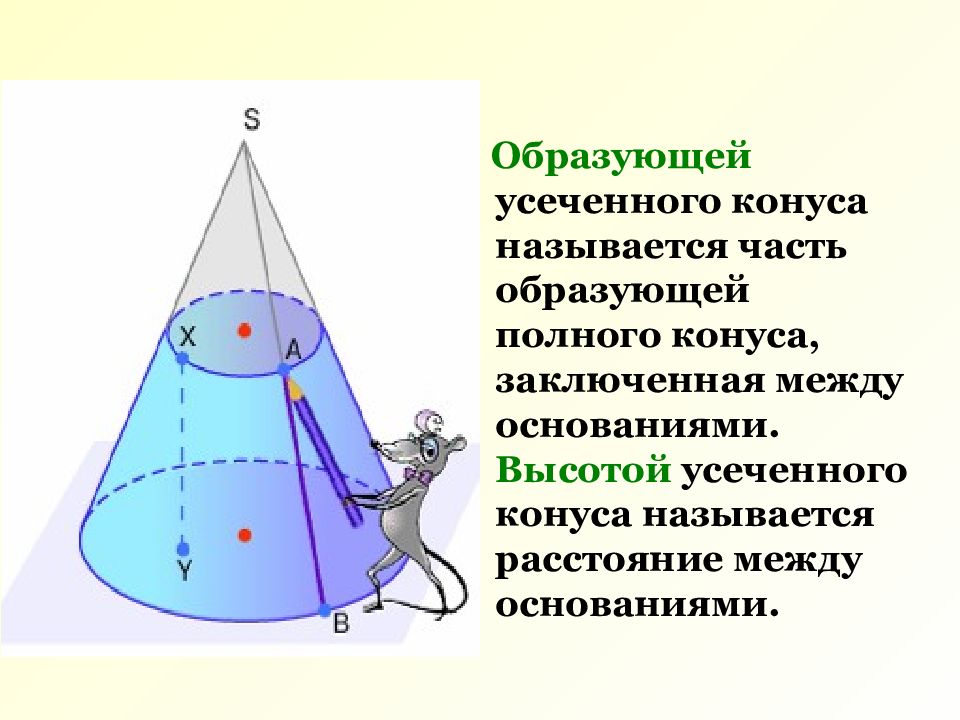 Презентация на тему усеченный конус