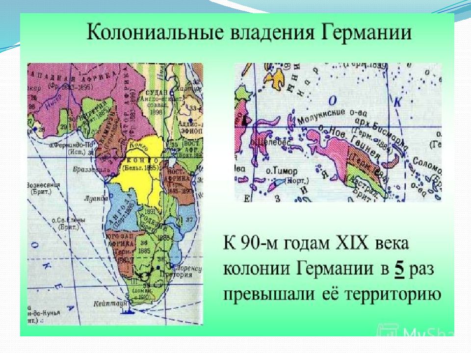 Новый империализм происхождение первой