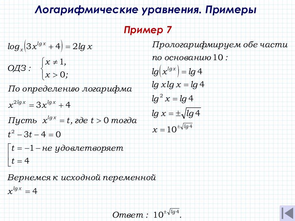 Степенные показательные логарифмические и тригонометрические функции презентация