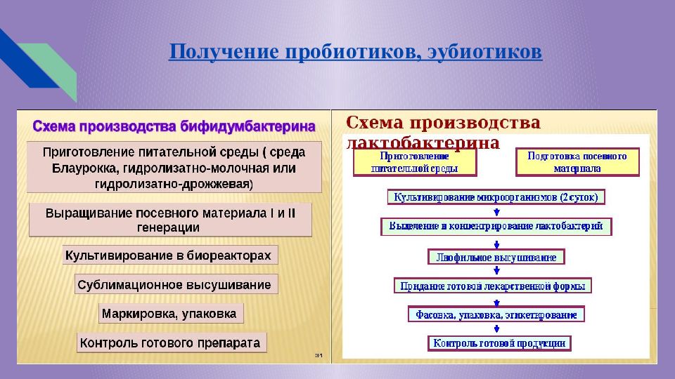 Производственные питательные среды в биотехнологической схеме получения лекарственных препаратов