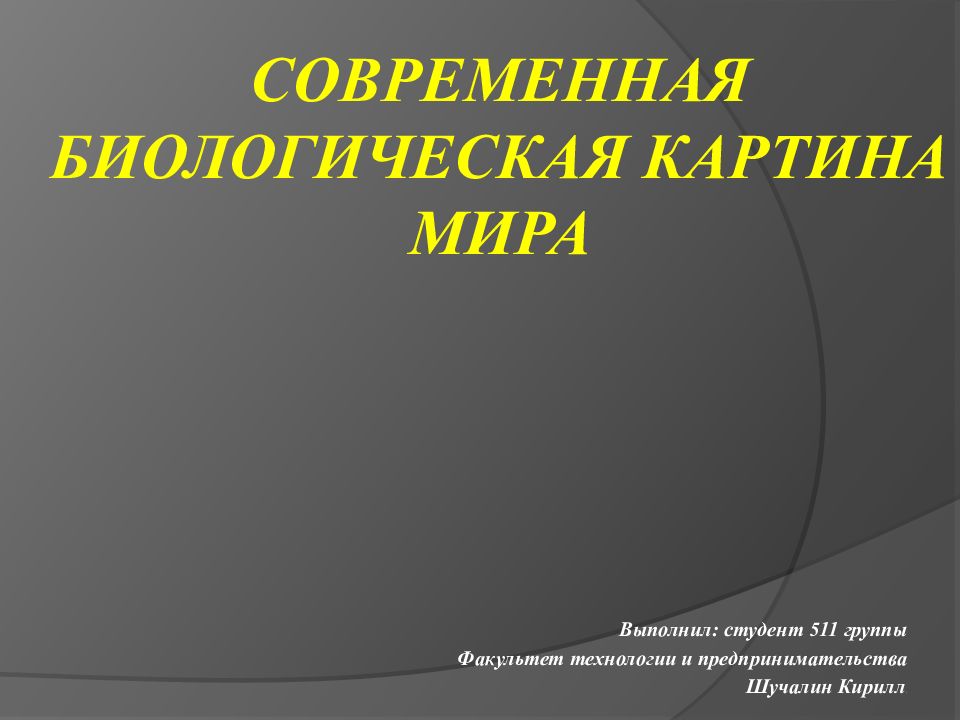 Картины мира презентация