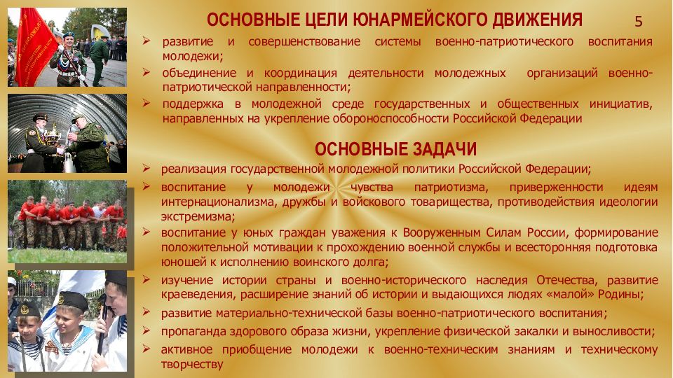 План работы военно патриотического воспитания в школе