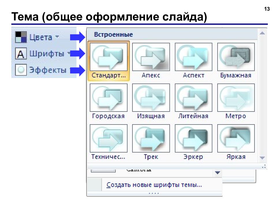 Программа для презентации 2007 года