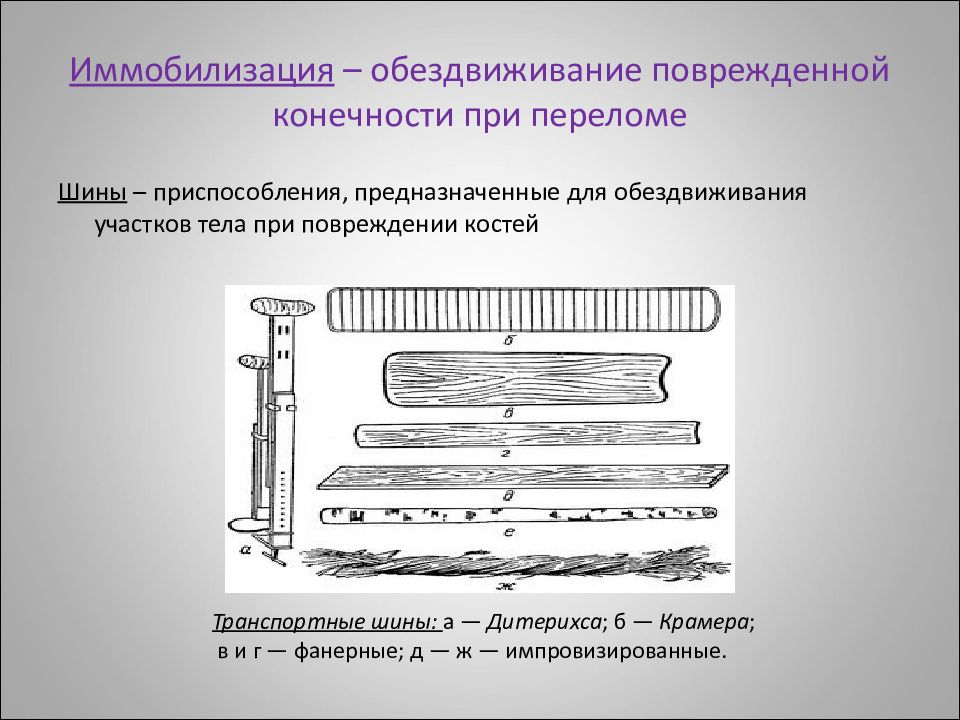 Шина в медицине картинки