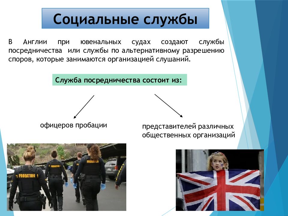 Юстиции великобритании. Англосаксонская модель ювенальной юстиции. Социальная структура Великобритании презентация. Медицинское обслуживание в Великобритании презентация. 13. Служба пробации в системе ювенальной юстиции.