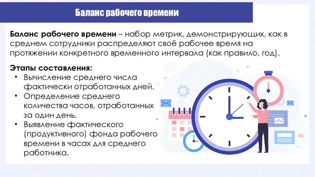 Баланс и использование рабочего времени т еоретические основы Image by freepik