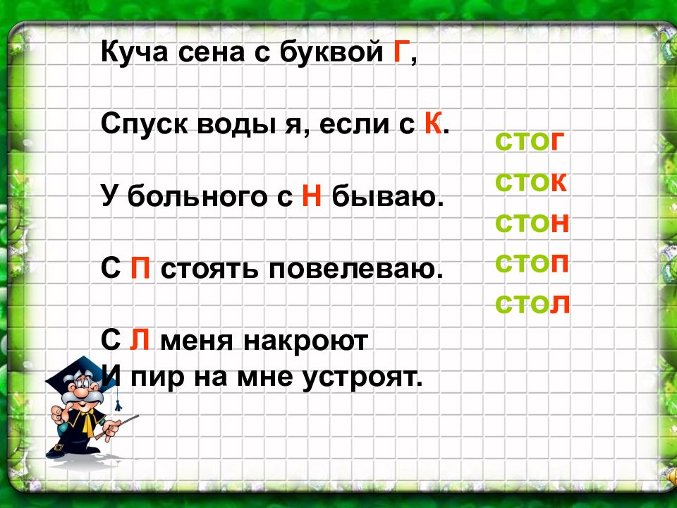 Н бывал. Кучей угорелой буквы спускаются\.