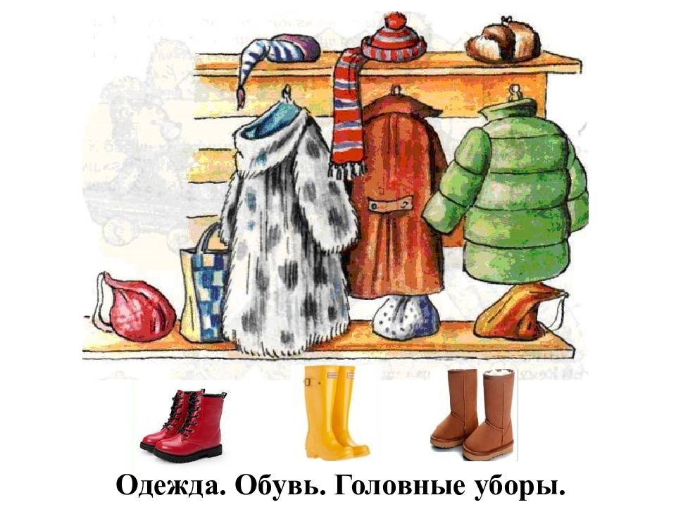 Одежда. Обувь. Головные уборы