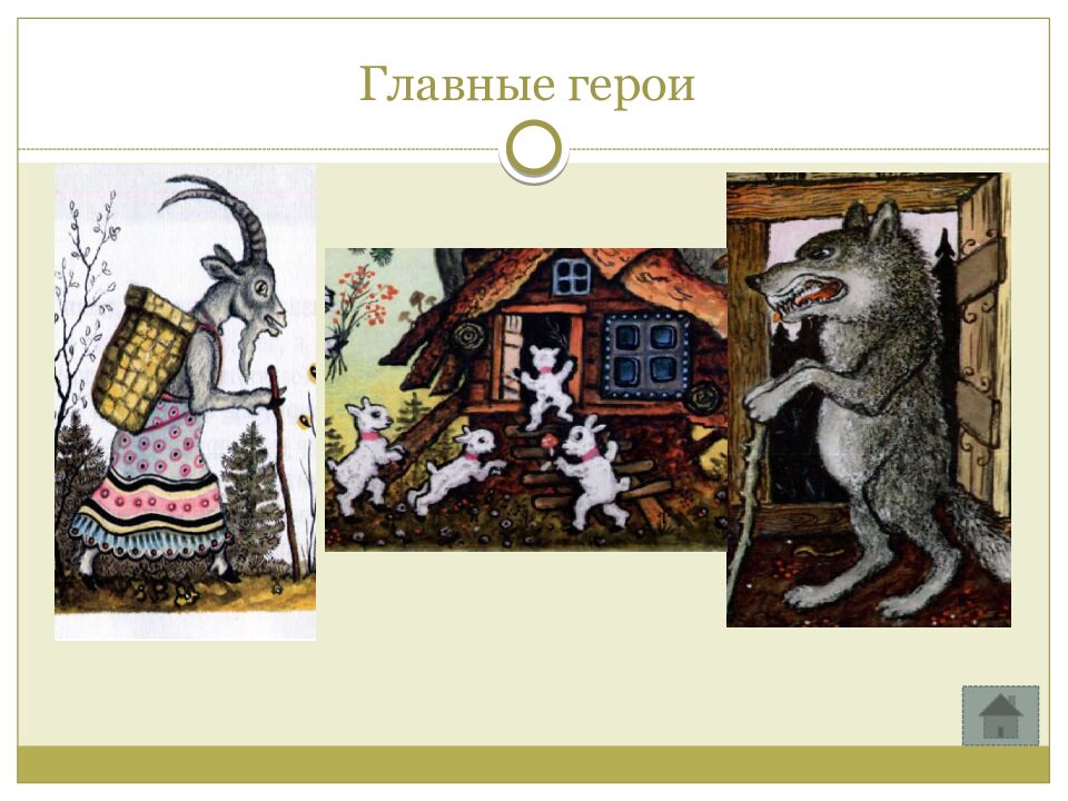 Главные герои