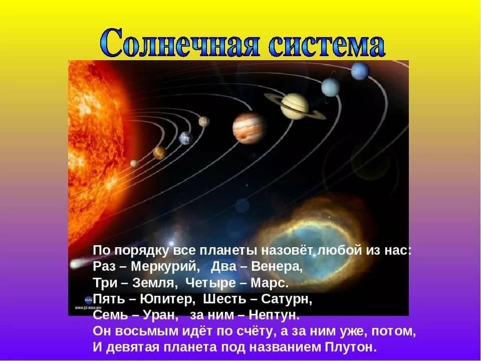 Космос презентация 1 класс