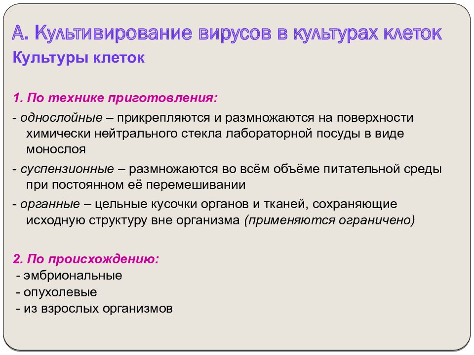 Выделенный вирус. Методы культивирования вирусов в клеточных культурах. Культивирование вирусов в культуре клеток. Методы обнаружения вирусов в культуре ткани. Методы обнаружения вируса в культуре клеток.