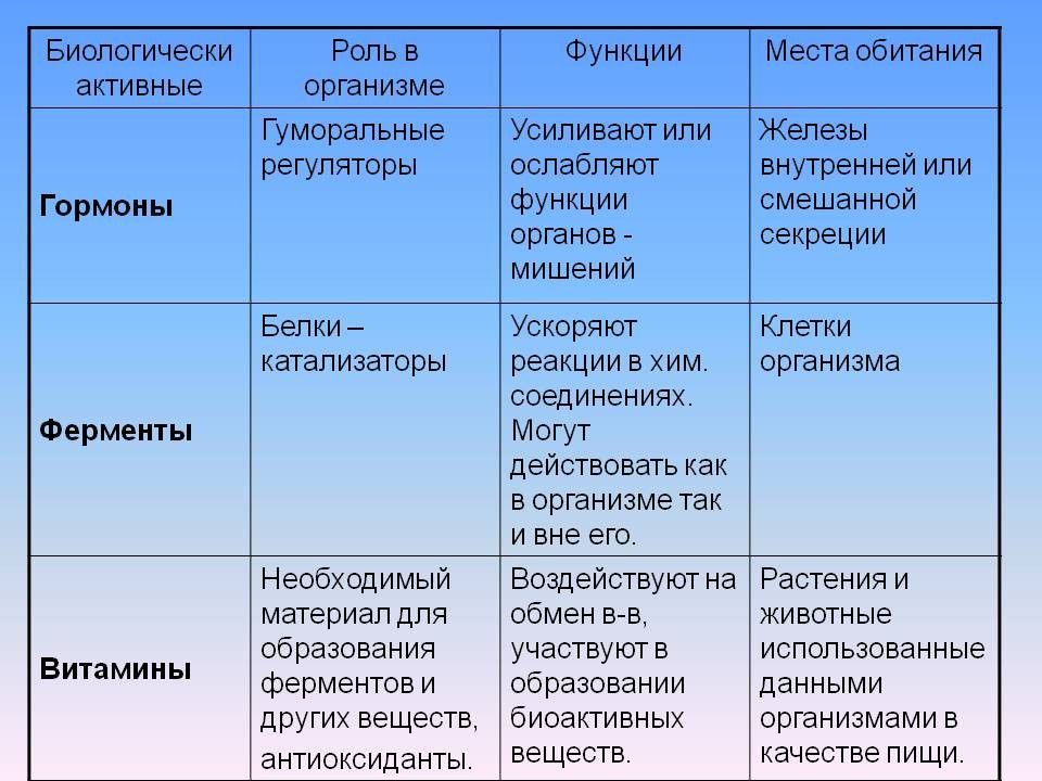 Проект по теме ферменты