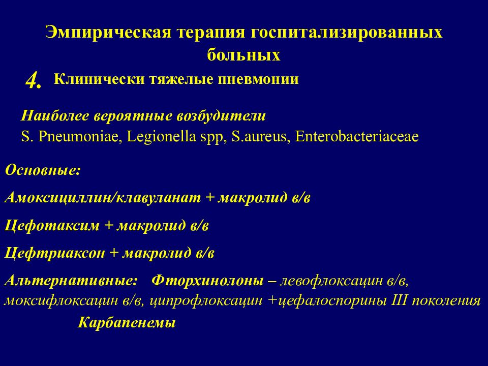 Макролидов и фторхинолонов. Пневмония презентация. Эмпирическая терапия. Линкомицин при пневмонии у взрослых. Тяжелая пневмония.