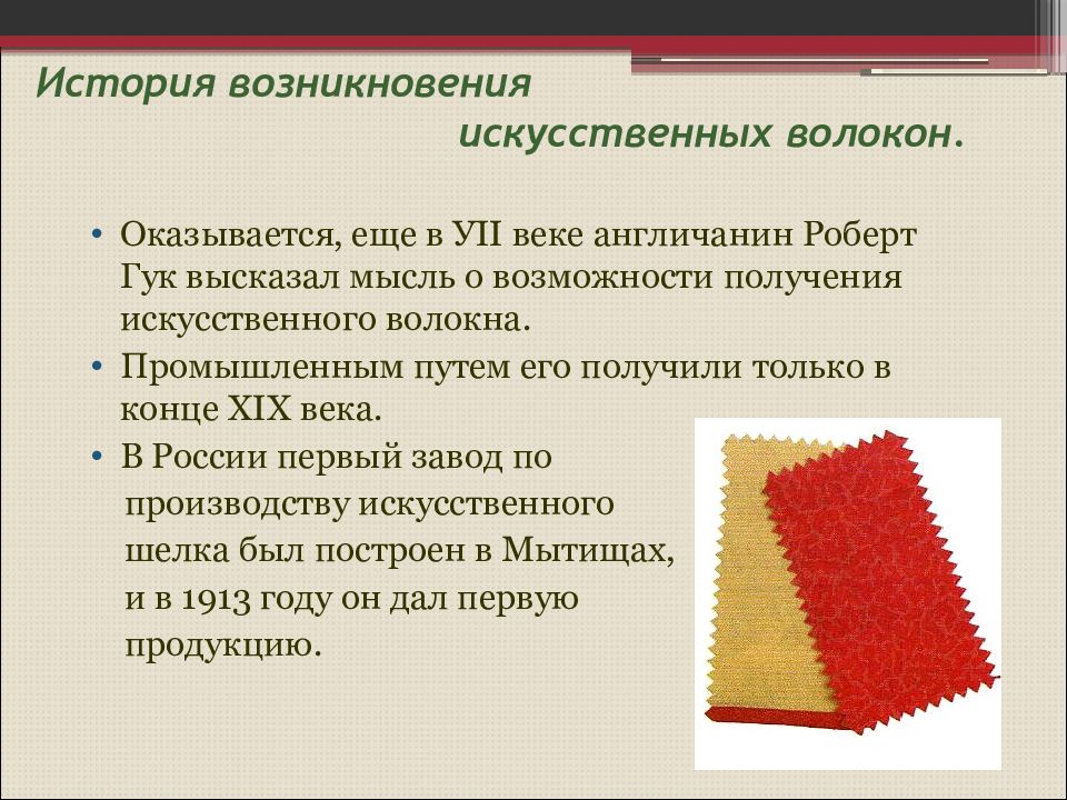 Получение синтетических волокон презентация