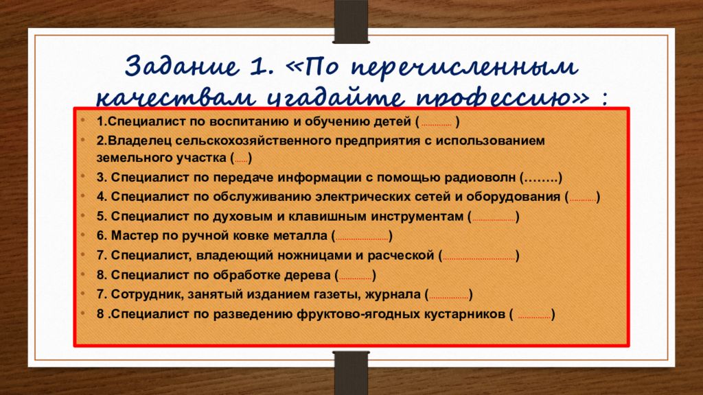 Проект по технологии на тему профессиональное самоопределение