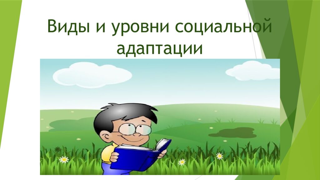 Виды и уровни социальной адаптации