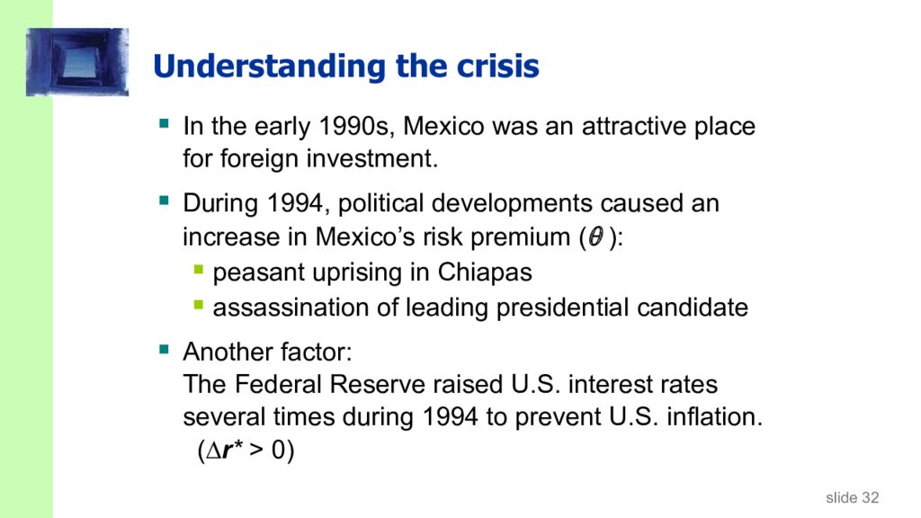 Understanding the crisis