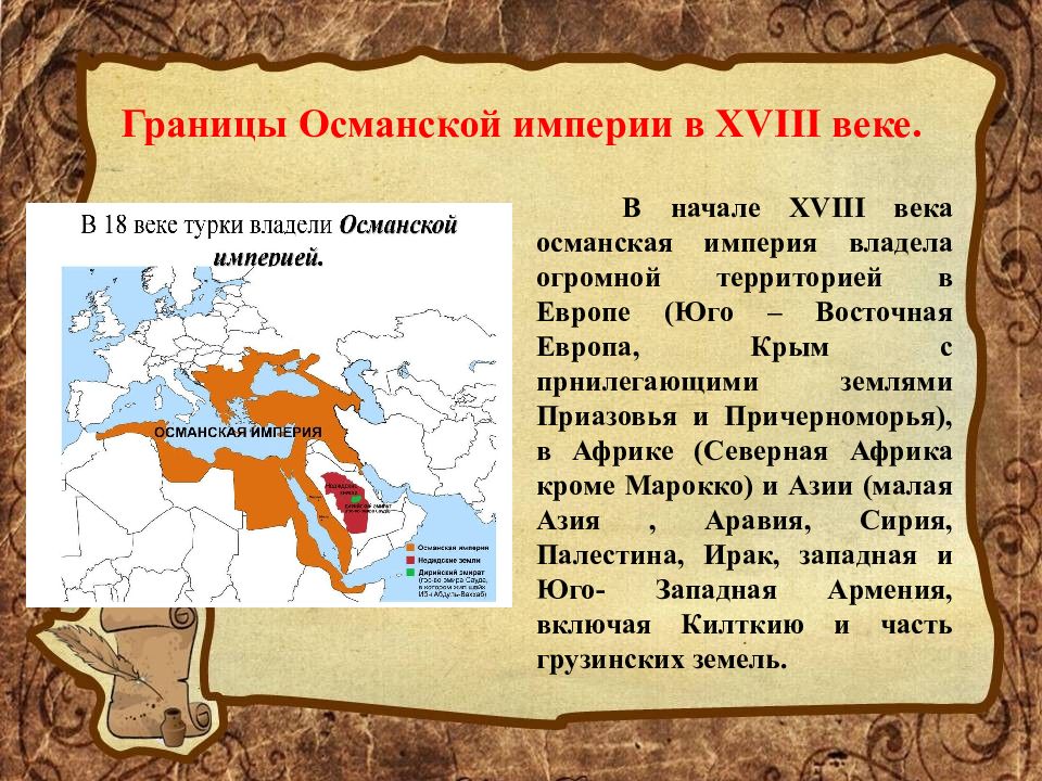 Османская империя персия история 8 класс презентация