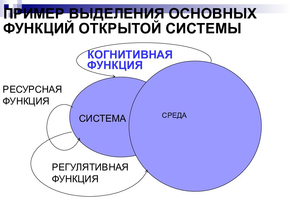 Общая теория систем. Когнитивная функция примеры. Ресурсная функция пример. Функции системы основы теории систем. Функция в теории систем.