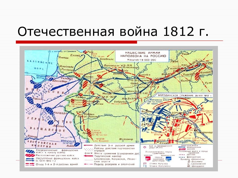 Отечественная война карта огэ