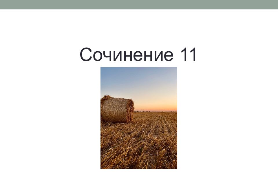 Сочинение 11
