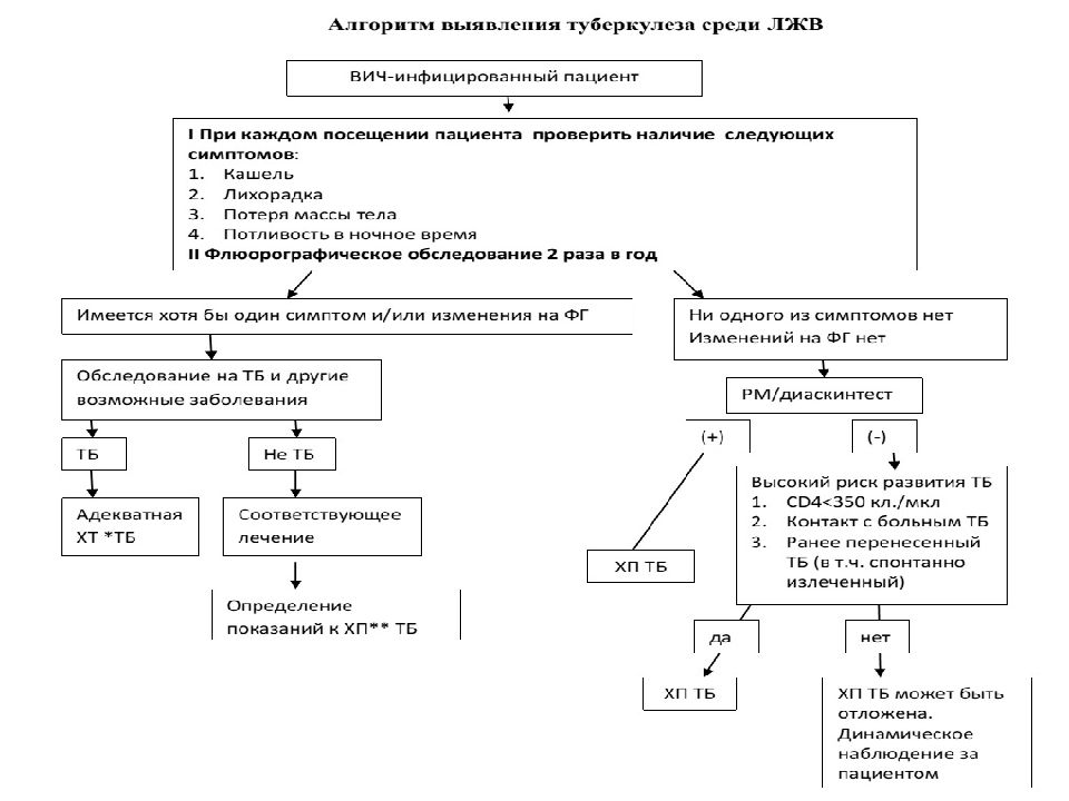 Особенности морфологической картины туберкулеза при поздних стадиях вич инфекции