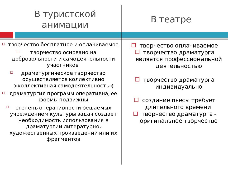В туристской анимации