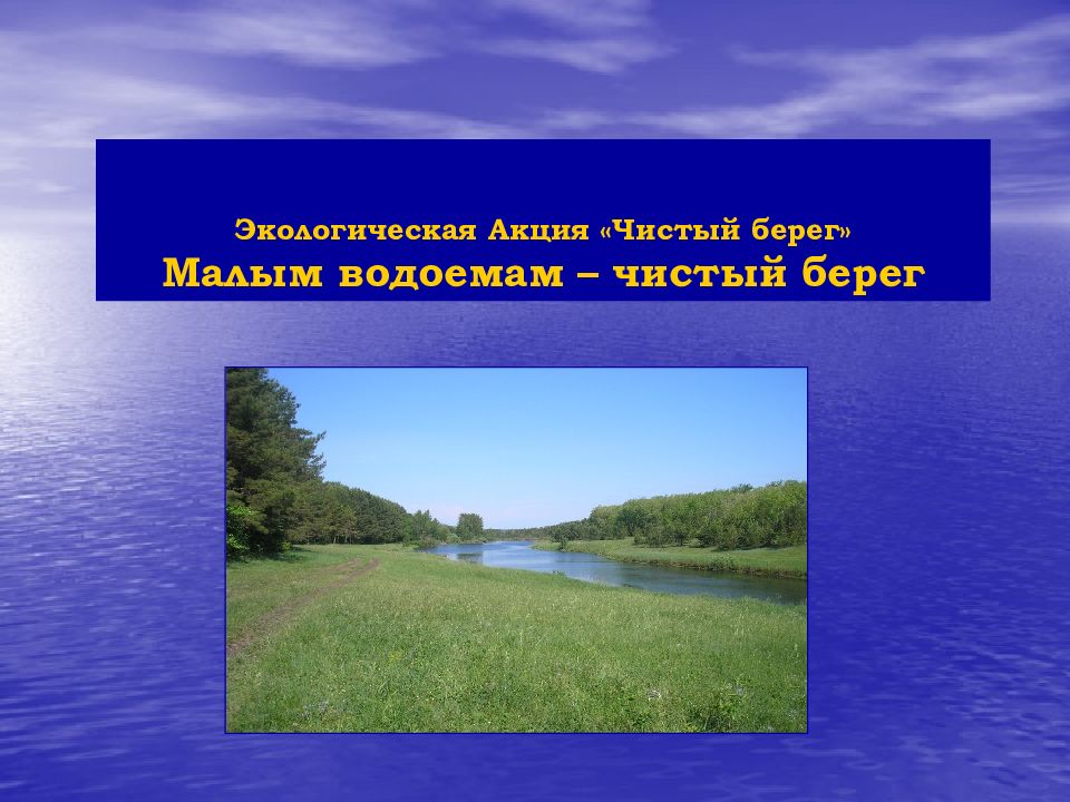 Беречь малый. Берегите водоемы. Доклад на тему чистый берег. Признаки чистого водоема. Состояние чистоты водоемы.