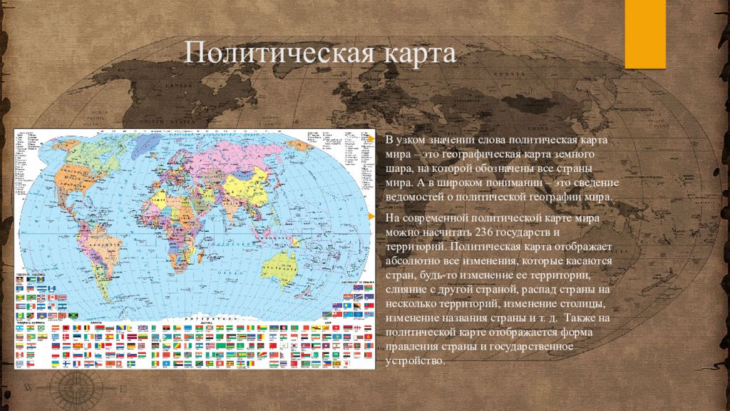 История формирования политической карты региона