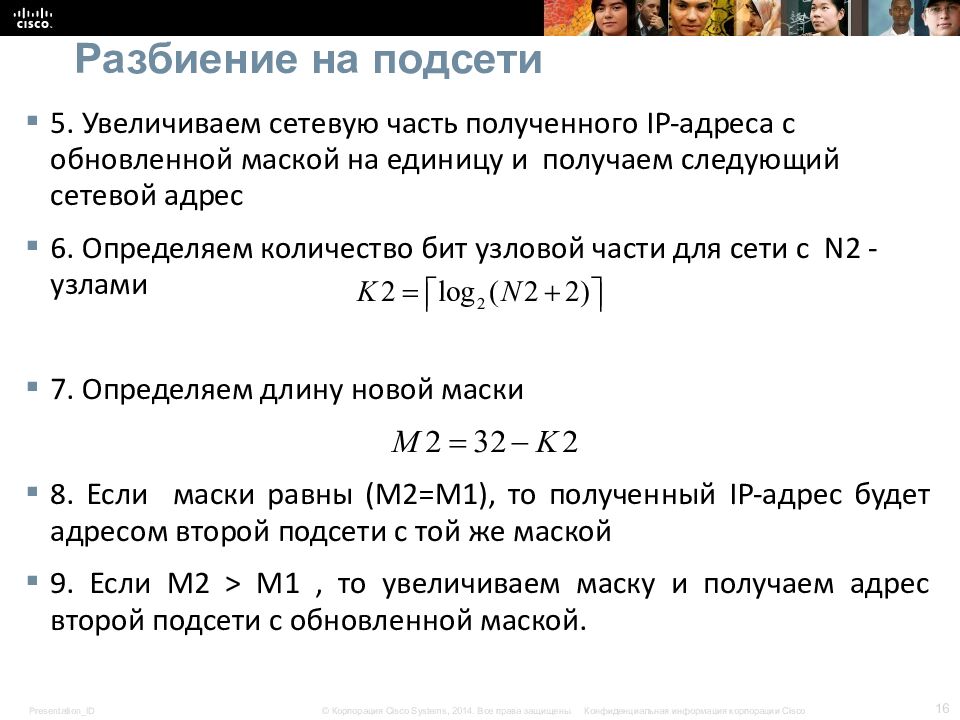 Разбиение на подсети