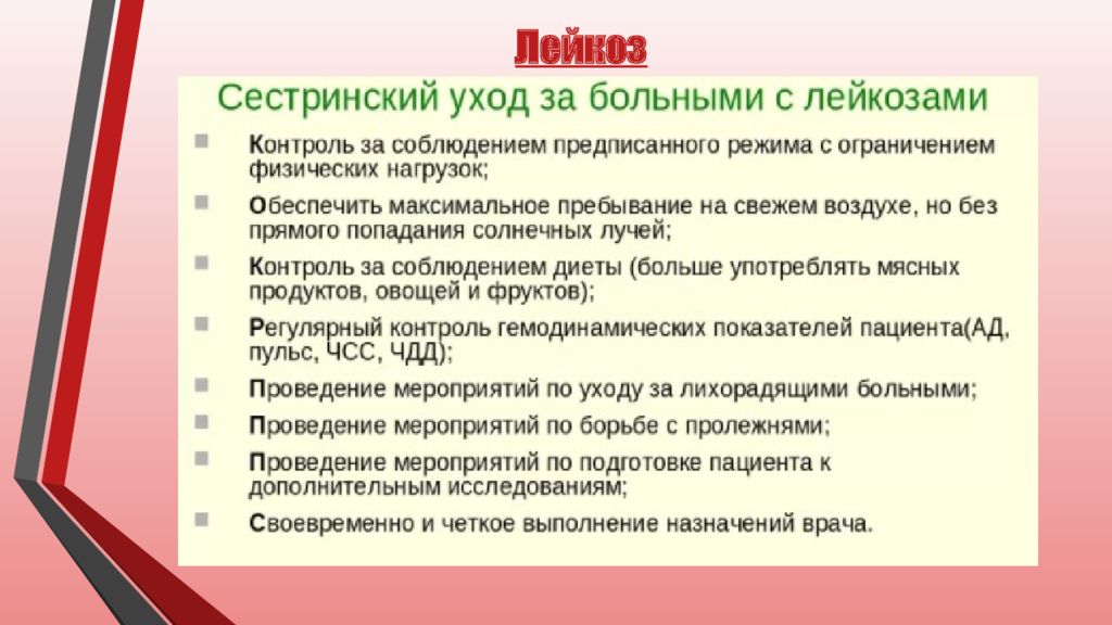 Правила лейкоз. Нарушенные потребности при лейкозе. Сестринский процесс при лейкозах у детей. Сестринские вмешательства при лейкозе. Независимые сестринские вмешательства при лейкозах.