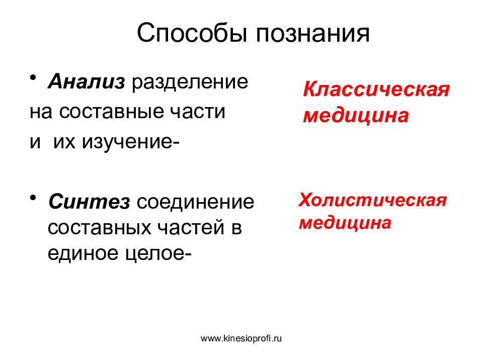 Аналитическое познание